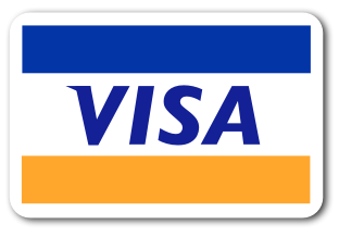 We accept Visa Cards